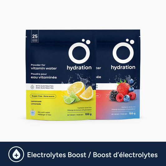 Water or electrolyte drinks: what to choose and when?