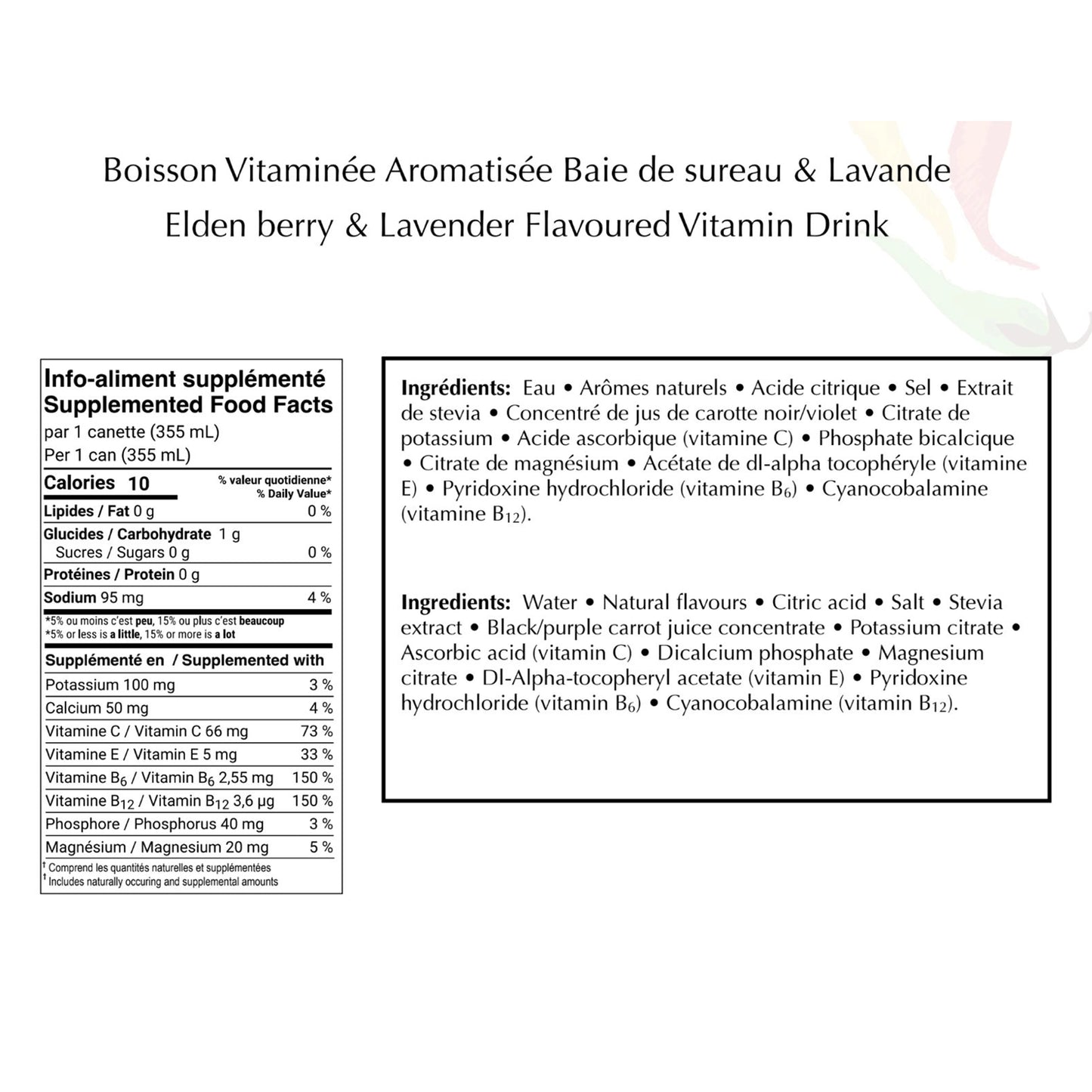 Elderberries & lavender 12 pack