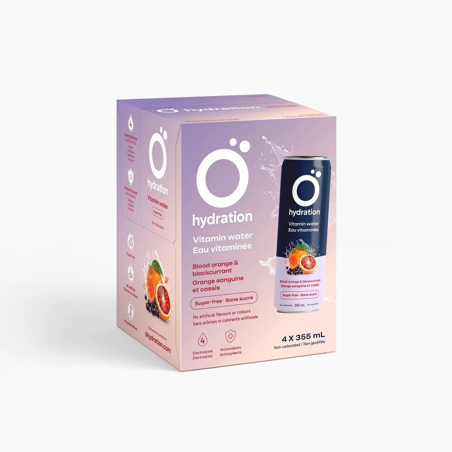 Blood orange and blackcurrant 12 pack