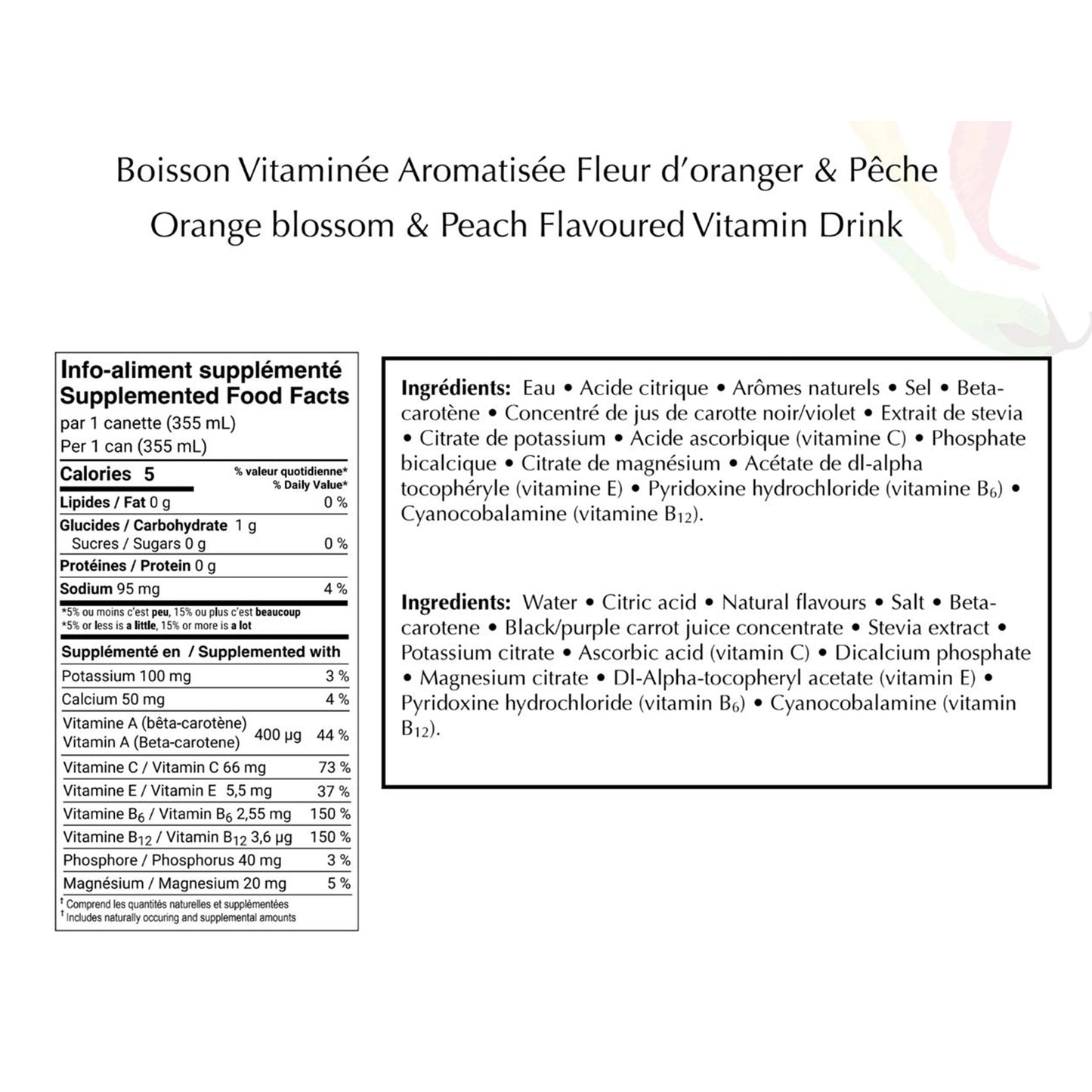 Peach & orange blossom 12 pack