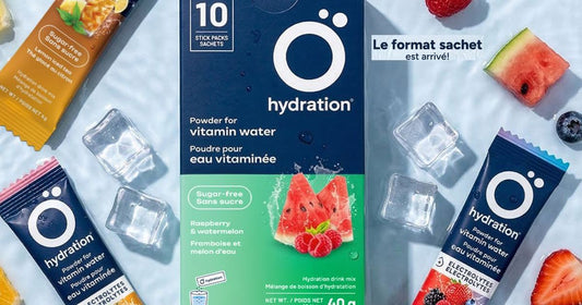 A small format, a big shift: meet the new Ö HYDRATION stick packs