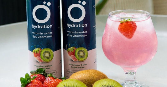 Ö Hydration launches its new strawberry kiwi canned flavour!