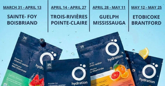 Ö Hydration hits the road with Costco this spring!