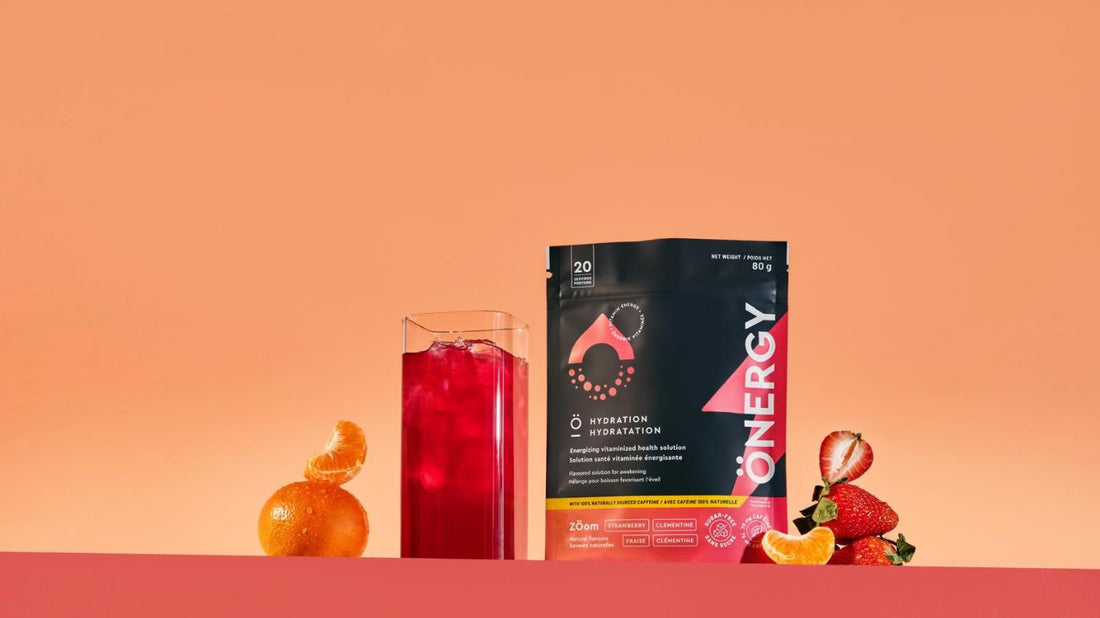 Ö Hydration's new flavor: strawberry clementine, naturally energizing!