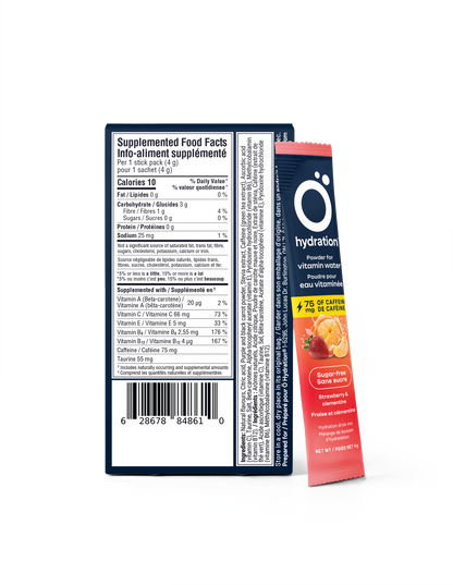 Strawberry & clementine - 20 individual sachets (10 per box)