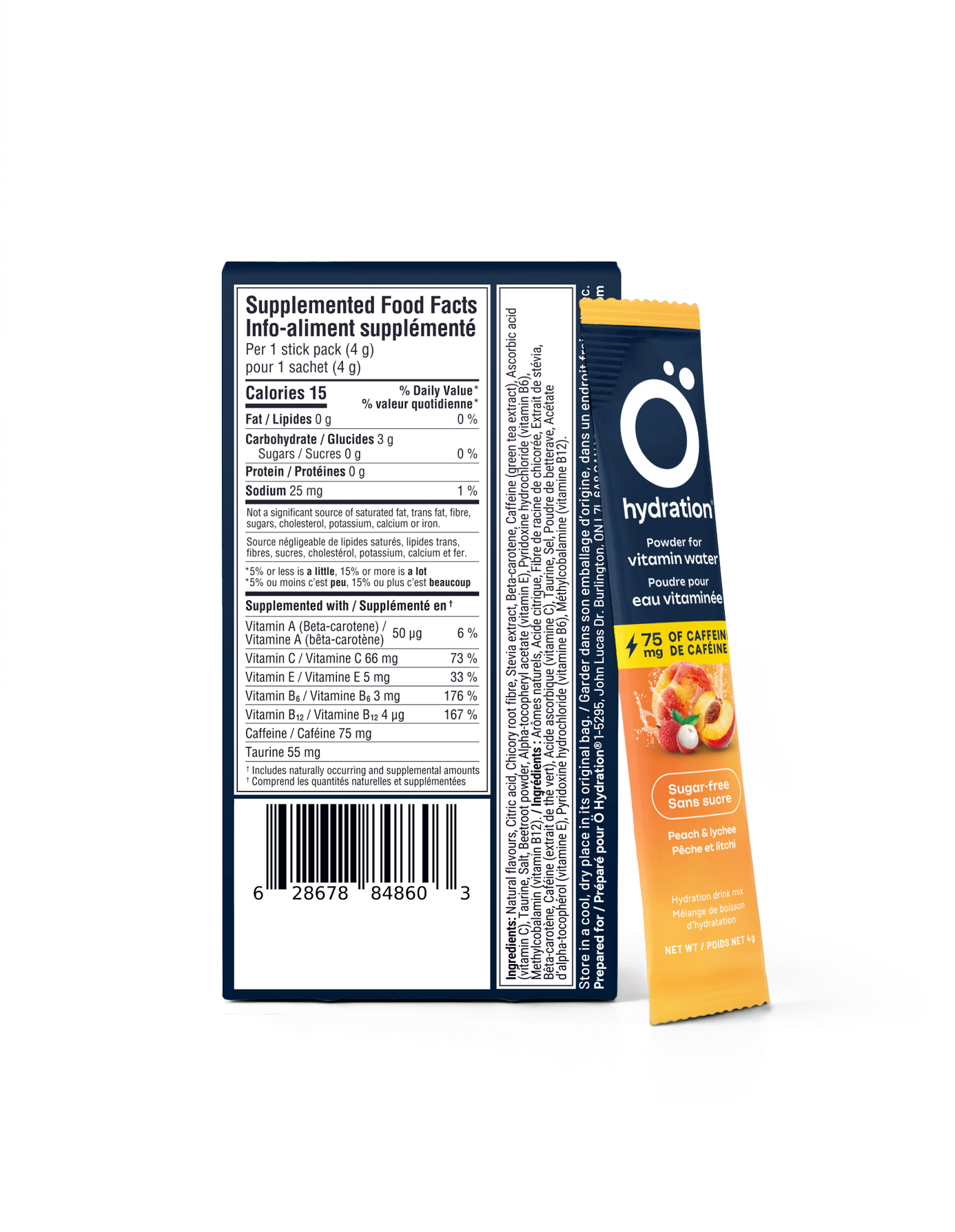 Peach & lychee - 20 individual sachets (10 per box)