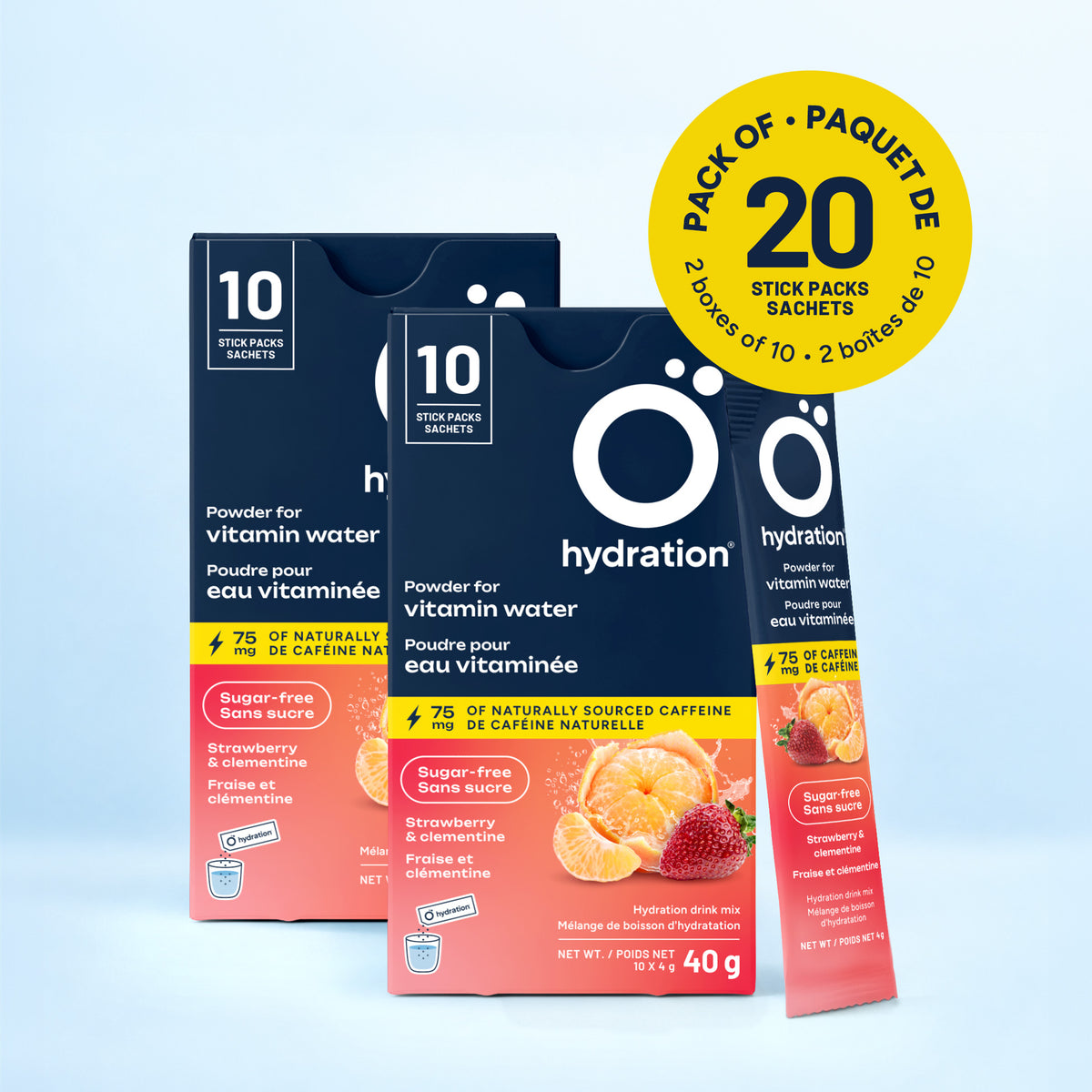 Clémentine-Fraise - 20 sachets individuels