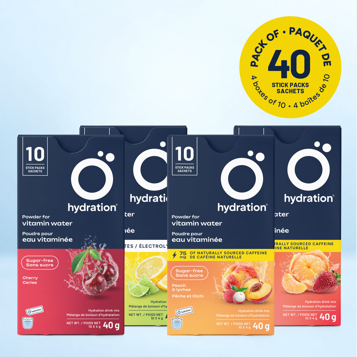 Ensemble sachets individuels (4 boîtes)