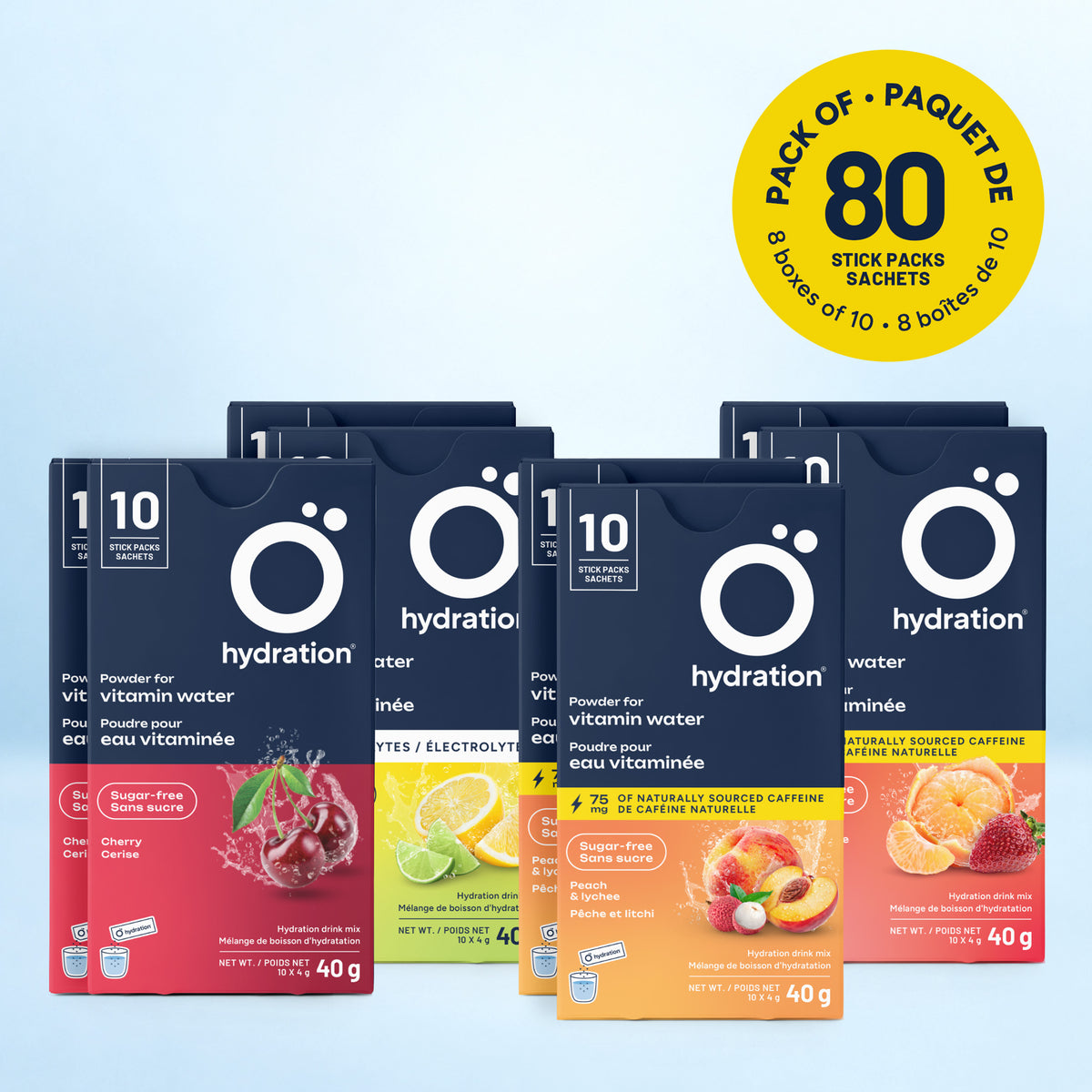 Ensemble sachets individuels (8 boîtes)