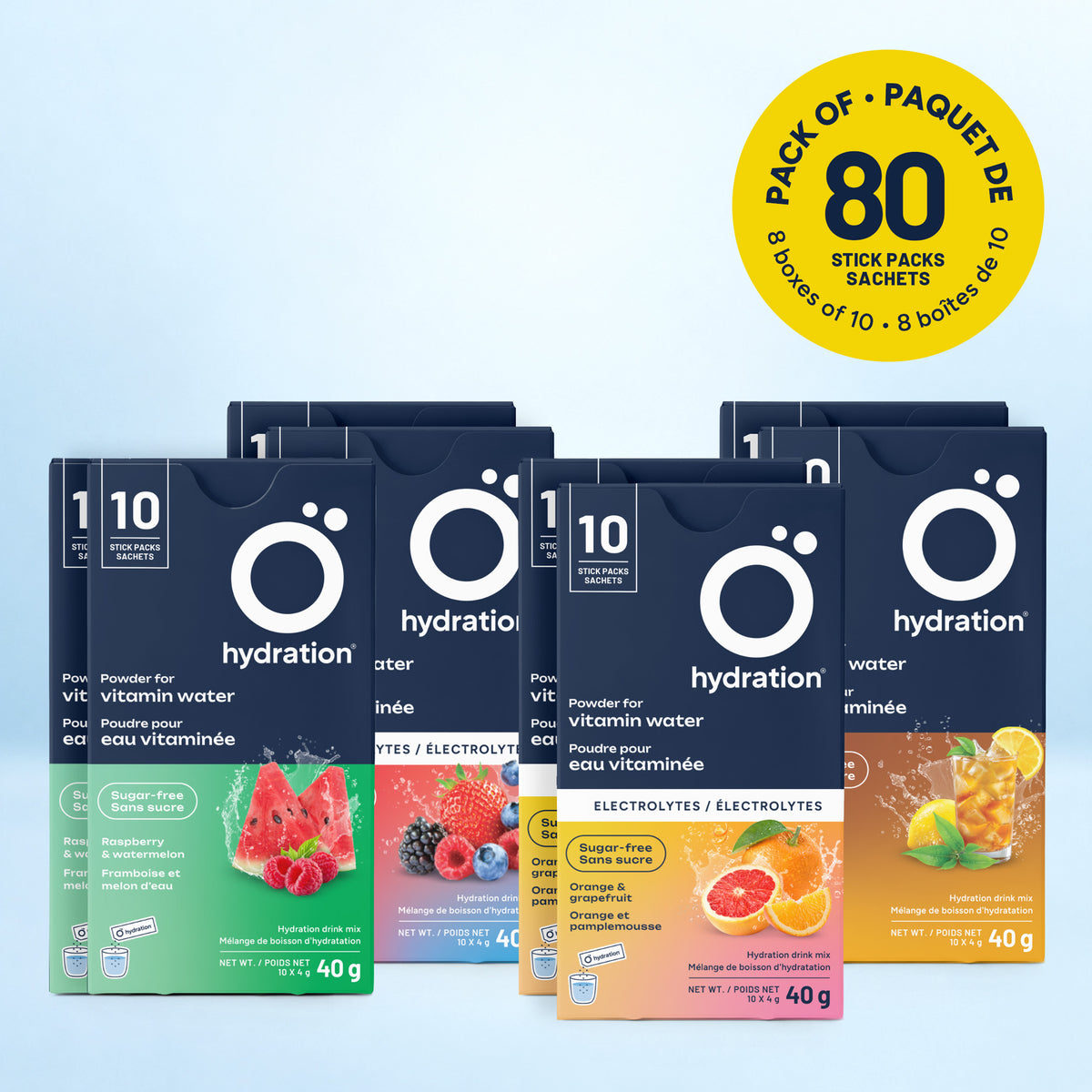 Ensemble sachets individuels (8 boîtes)