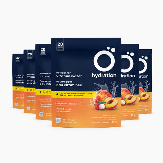 Pêche Litchi - - Paquet de 6